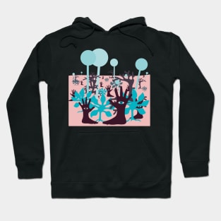 The forest of hands and feet Hoodie